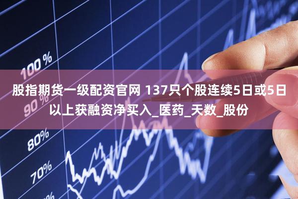 股指期货一级配资官网 137只个股连续5日或5日以上获融资净买入_医药_天数_股份